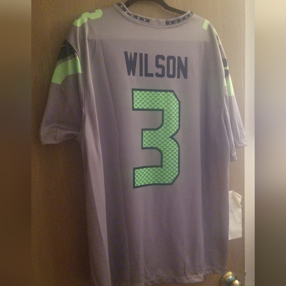 Seattle Seahawks Russell wilson football Jersey 2xl - Picture 7 of 7